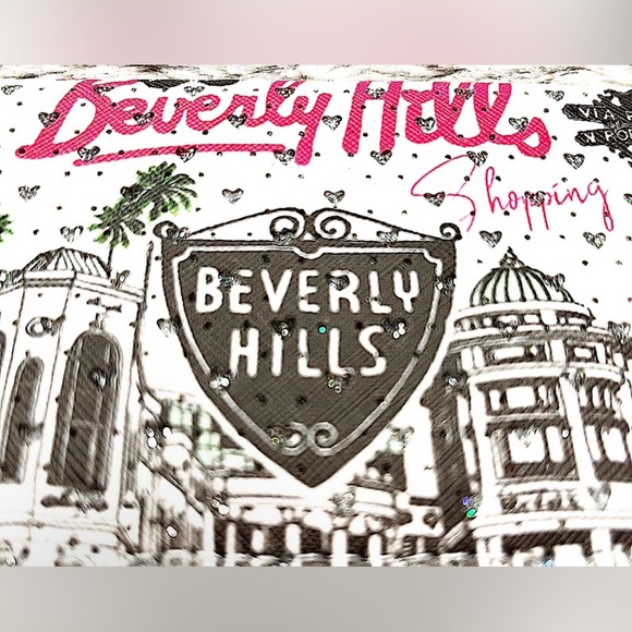 Glam So Chic Sparkly Los Angeles Beverly Hills
Large Wallet NWT - Picture 2 of 4